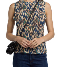 Ulla Johnson Ines Sleeveless Top in riverslate - women's tank top