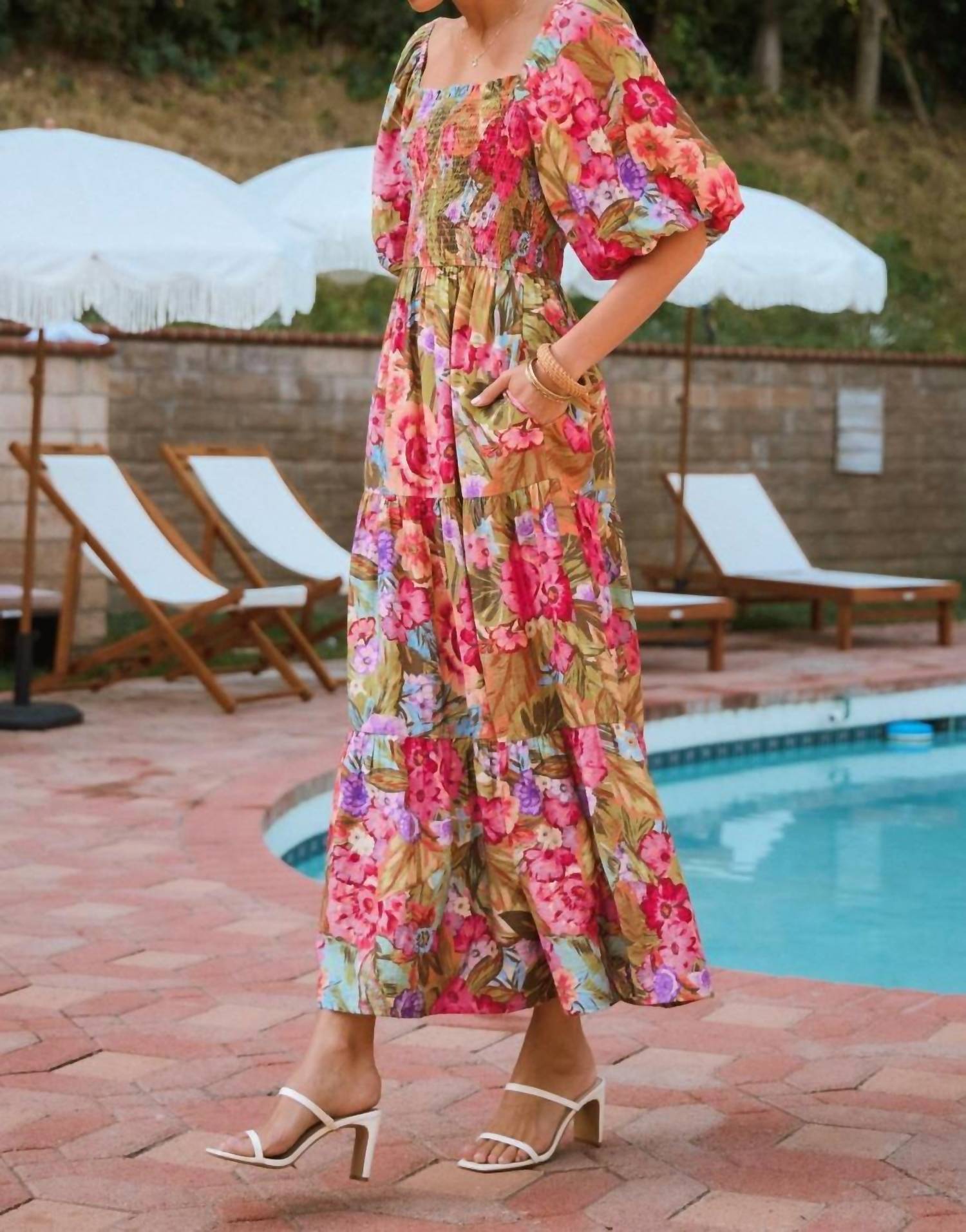 Oddi - Secret Garden Maxi Dress