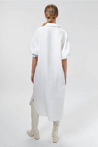 Lanthropy - Island Linen Midi Dress