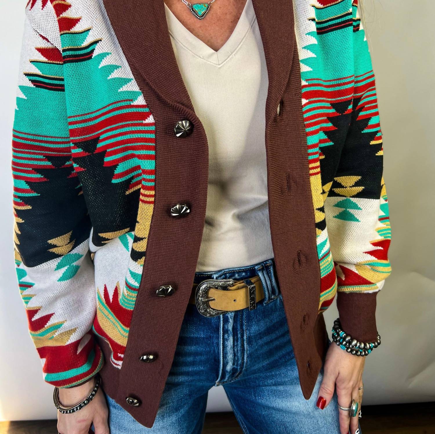 Sterling Kreek Southern Roots Sweater in multi - women's sweater - view 4
