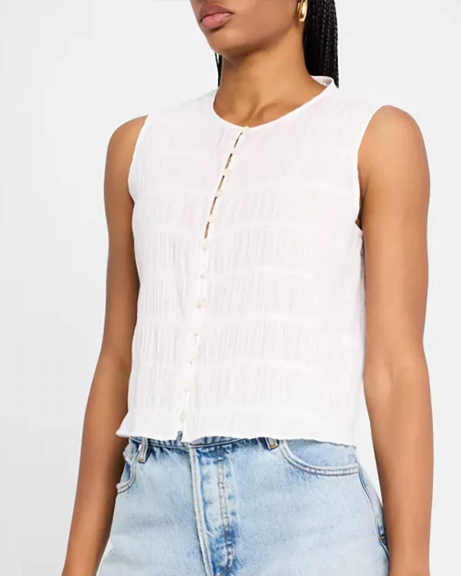 Frame - The Smocked Tank