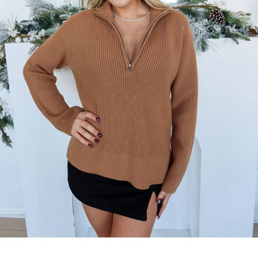 2.7 August Apparel - Weekday Wonder Long Sleeve Sweater