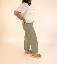 Dear John Denim - Cielo Embroidered Tie Front Blouse