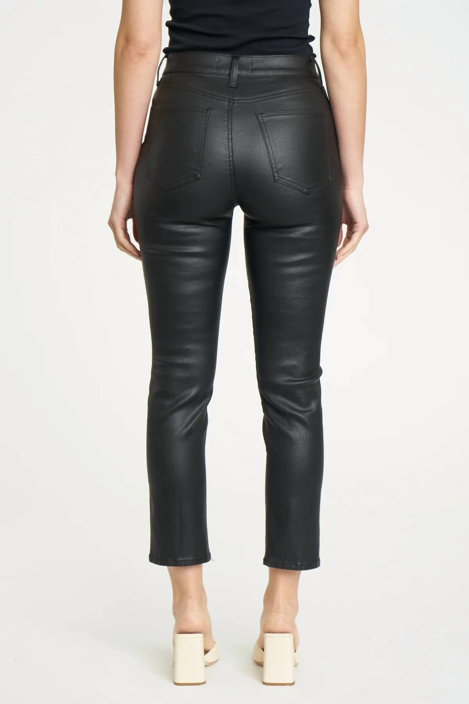 Daze - Coated Asphalt Daily Driver High Rise Pant