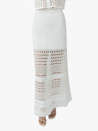 Simkhai - Westly Open Stitch Midi Skirt
