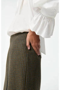 vanessabruno Felindra Midi Skirt in khaki - women's skirt - view 4