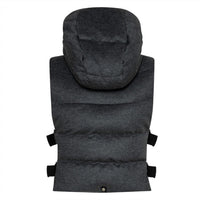 Adroit Atelier Women's Luna Vest in grey - women's jacket - view 4