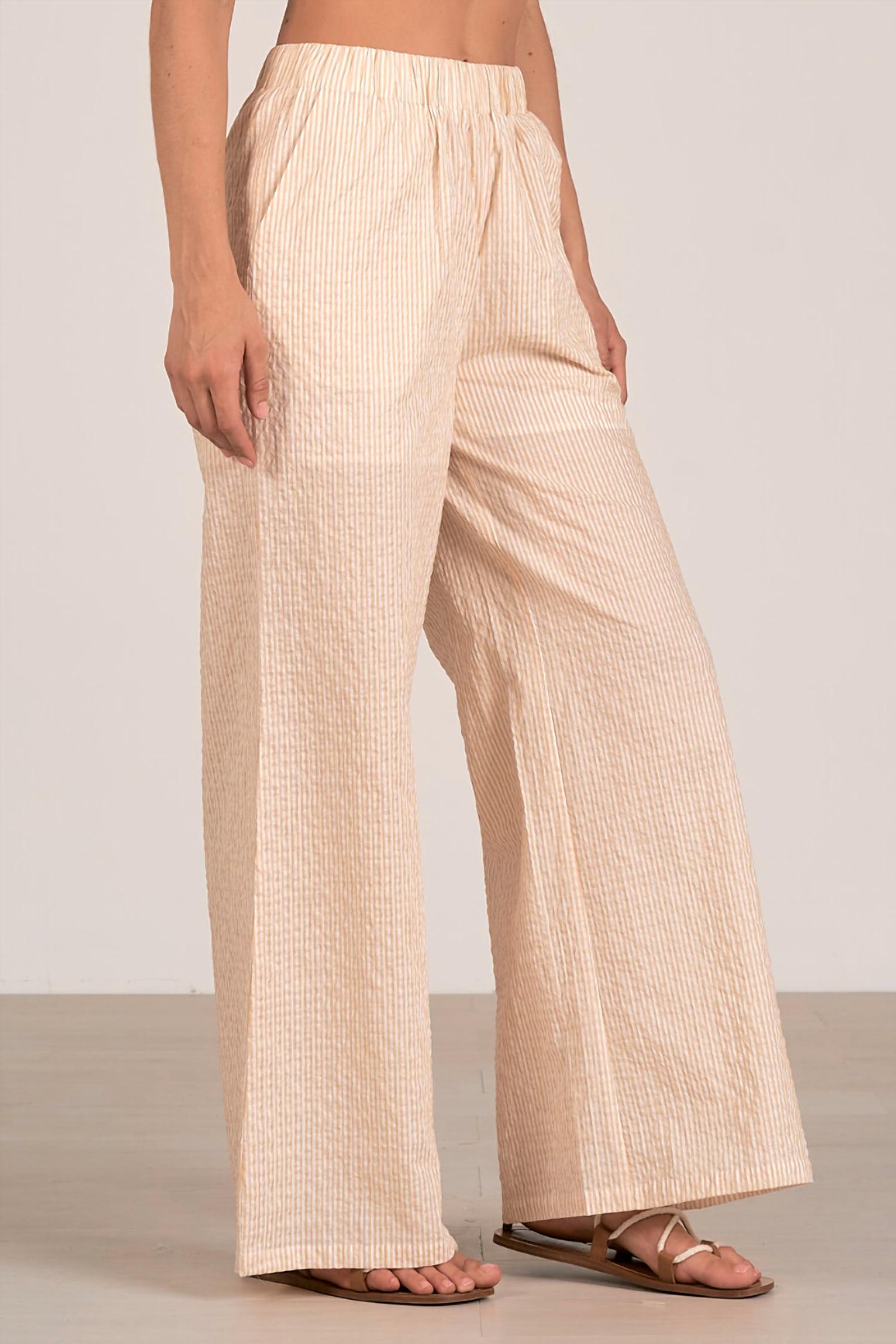 Elan - Seersucker Pants