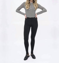Baci - Elastic Waist Skinny Pant