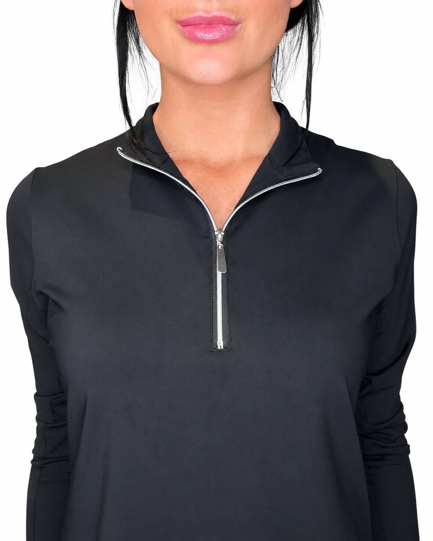 Lulu-B - Women's Quarter Zip Pullover