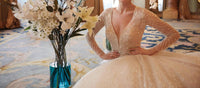 Demetrios - Karmen Beaded Tulle Gown