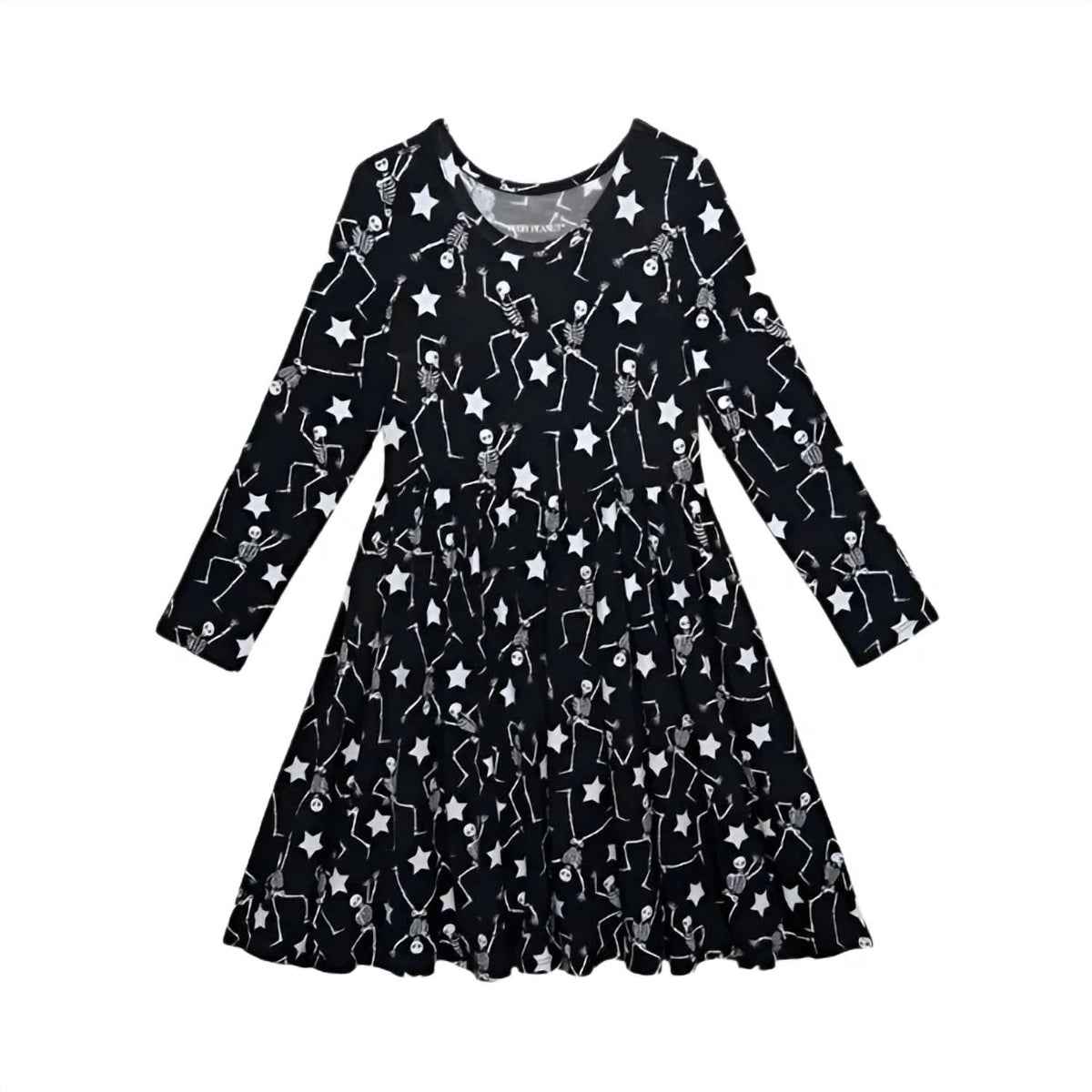 Posh Peanut - Girls Funny Bones Glow In The Dark Twirl Dress