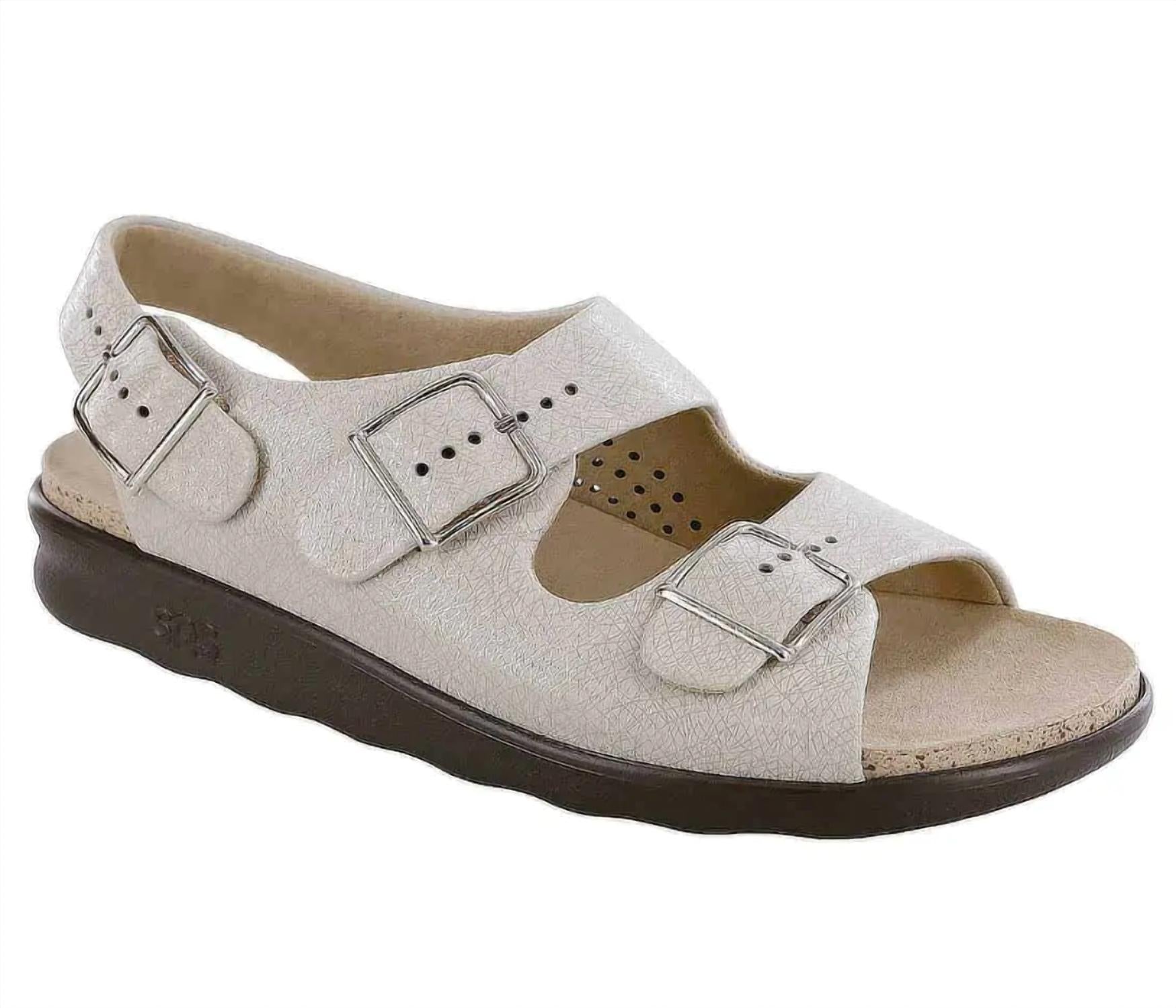 SAS Women's Relaxed Sandal in web linen - women's sandal