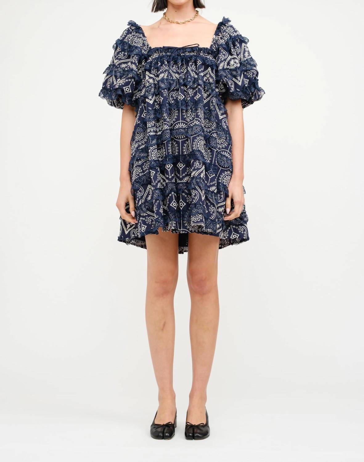 Sofie The Label - Maddy Lace Eyelet Babydoll Dress