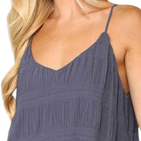 Gigio - Pleated Cami Tank Top