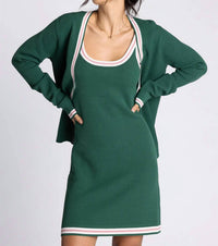 Thread & Supply Becca Dress in green pink - women's dress - view 6