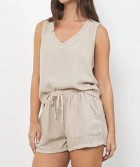 Lamade - Helena V-neck Tank Top