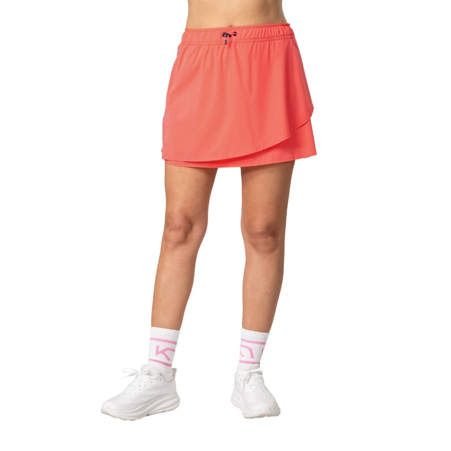 Kari Traa Ane Skort in candy coral - women's shorts