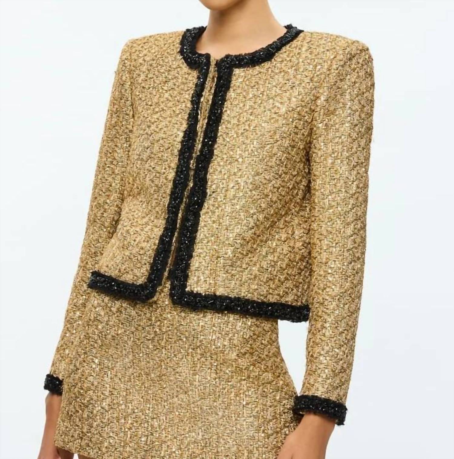 Alice + Olivia - Landon Cropped Jacket