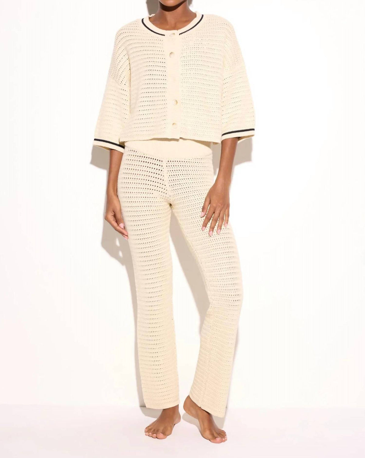 Spiritual Gangster - Women's Daphnie Crochet Cardigan