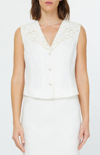 Current Air - Sleeveless V-neck Top