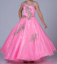 Little Rosie - Girl's Long Pageant Dress