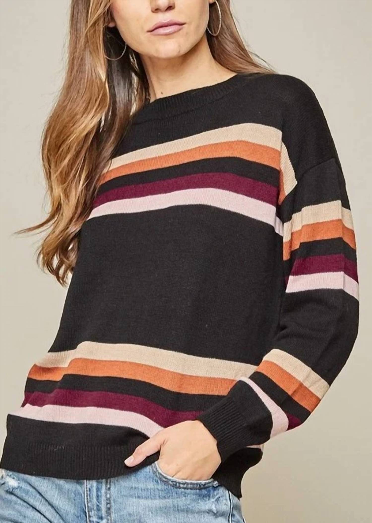 Andree By Unit - Striped Sweater