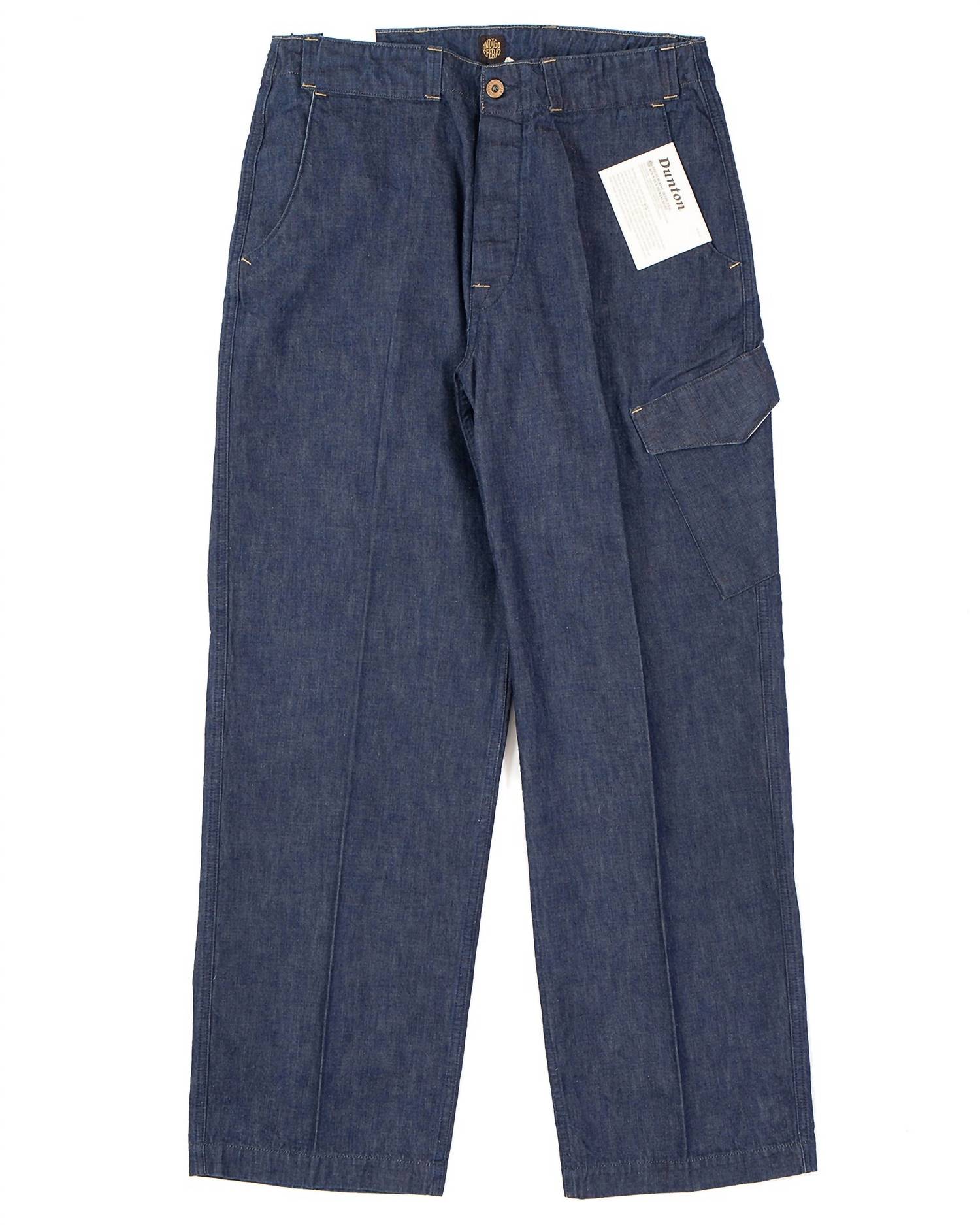 Indigofera - Dunton Relaxed Fit Cargo Jeans