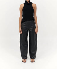 St. Agni Cashmere Blend Top in black - women's tank top - view 5
