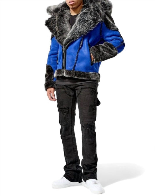 Jordan Craig - MEN'S EL JEFE SHEARLING MOTO JACKET