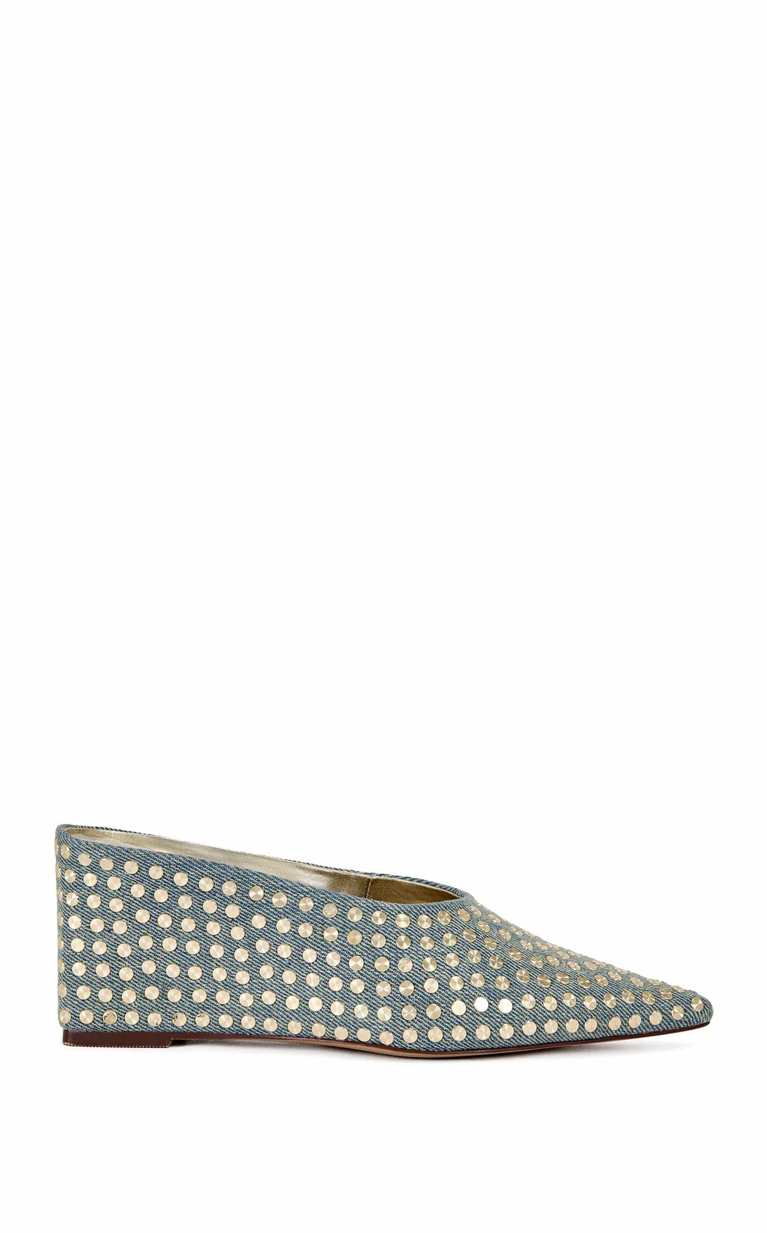 Azalea Wang - Women's Neiza Studded Wedge Mule