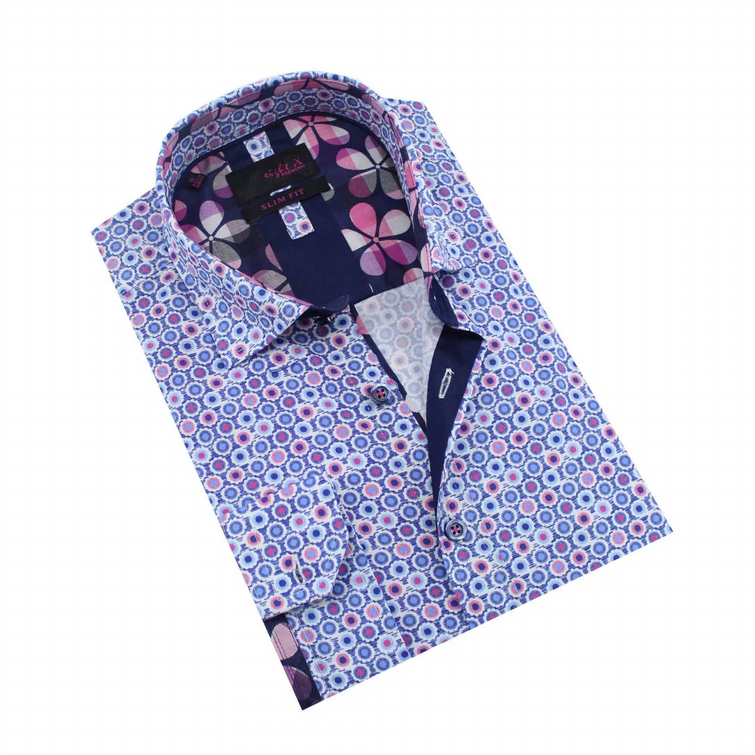 Eight X - Retro Daisy Button Down Shirt