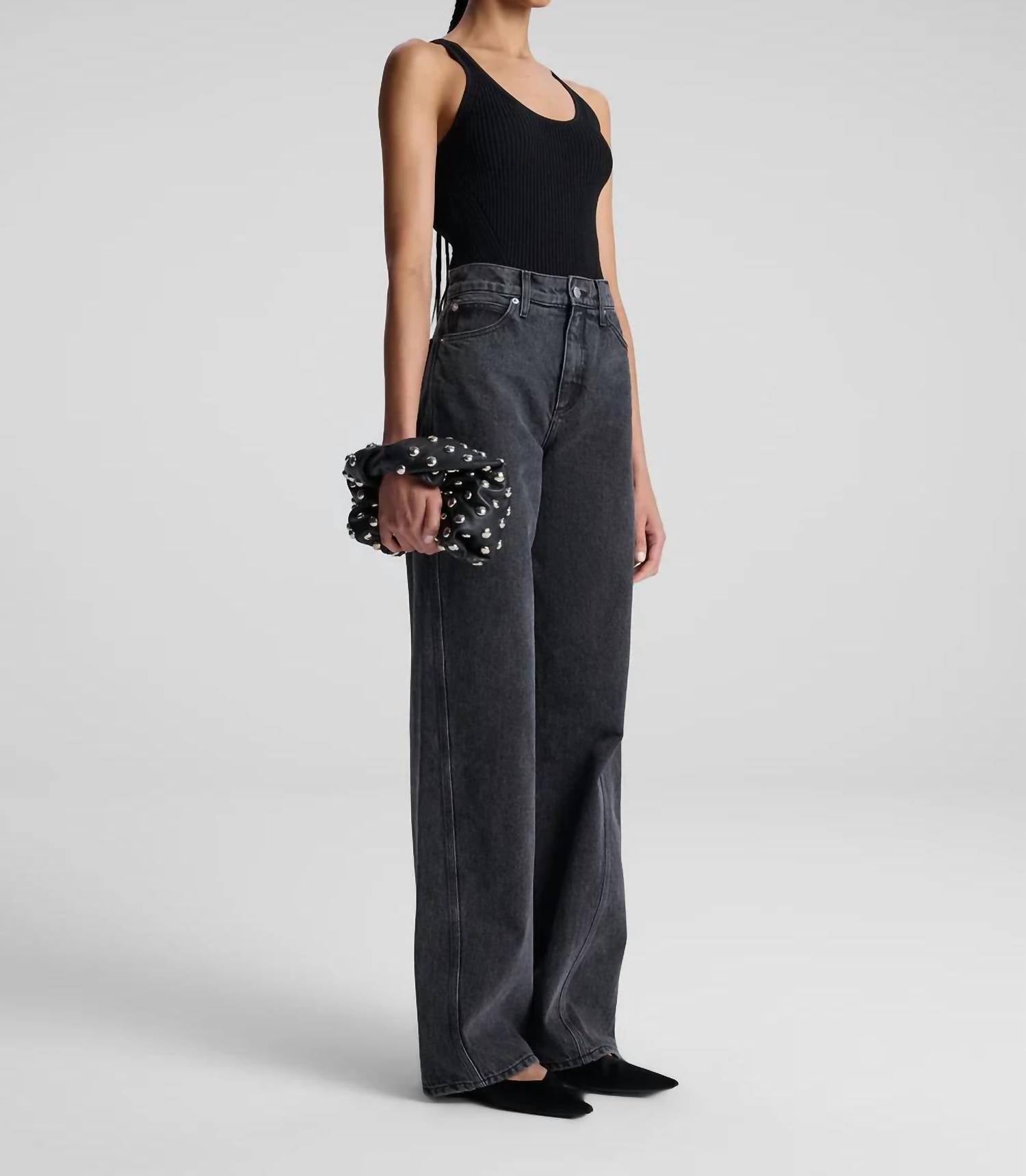 A.L.C. - Women's Simone Studded Leather Bag