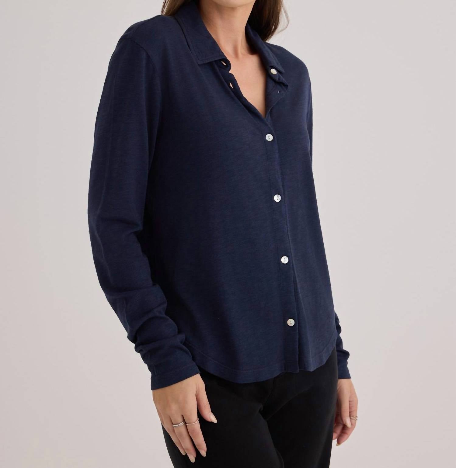 Bella Dahl - Button Up Knit Shirt