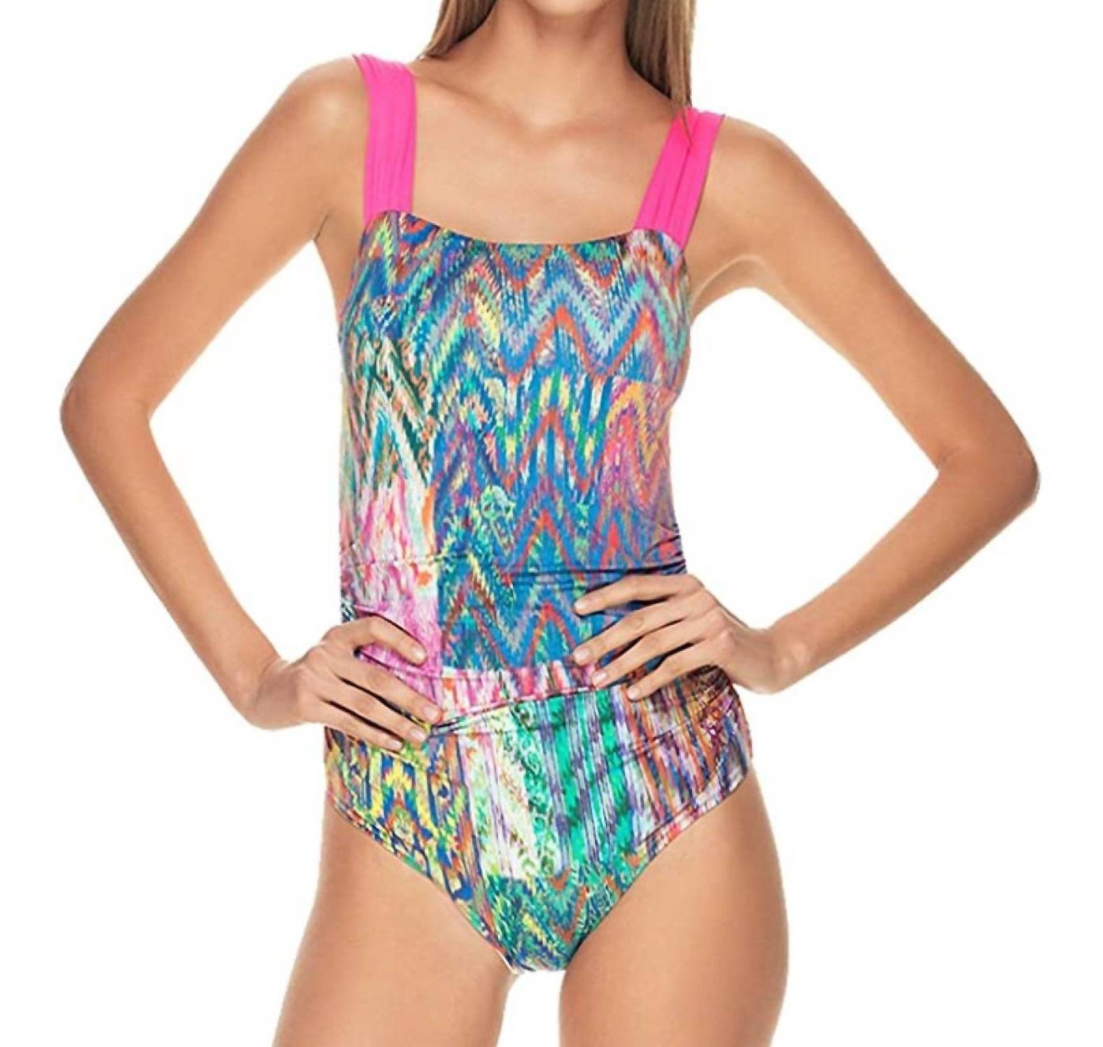 Estivo - Shirred One Piece Swimsuit