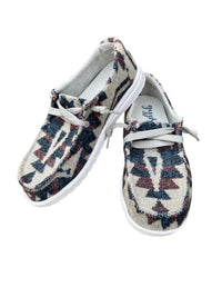 Gypsy Jazz Women's Callie Shoe in navy - women's flats - detail view