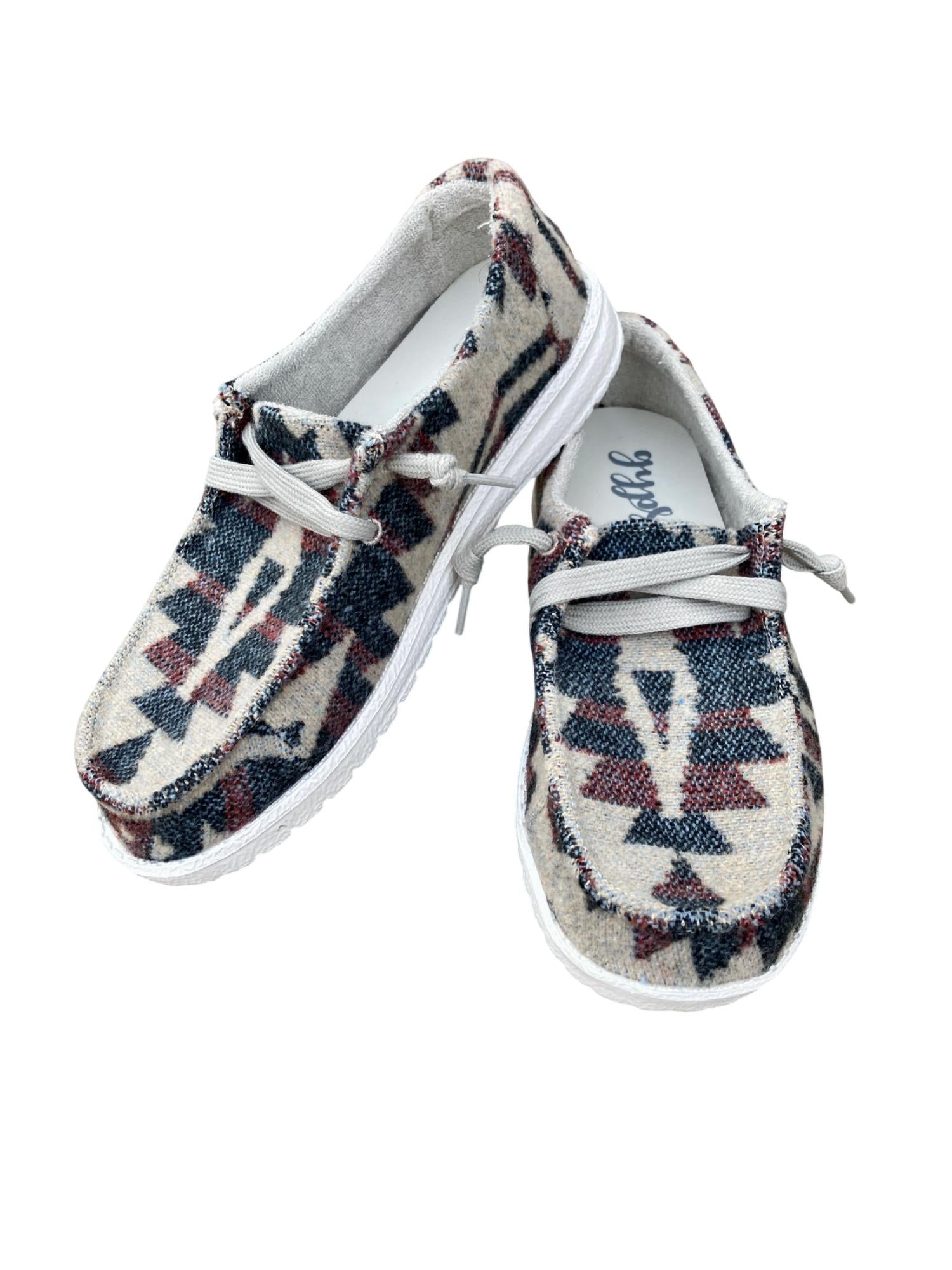 Gypsy Jazz Women's Callie Shoe in navy - women's flats - detail view