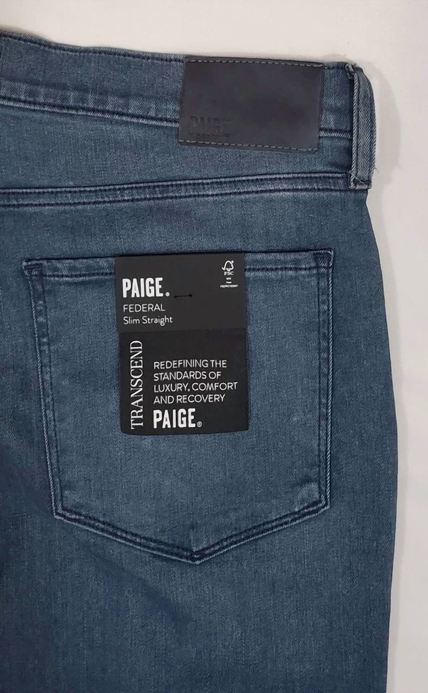 Paige - Men's Federal Slim Straight Leg Jeans