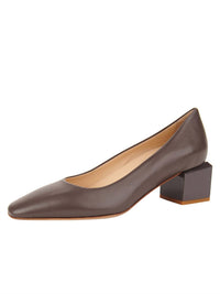 Butter - NOVELLA BLOCK HEELED PUMP