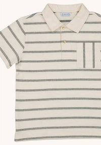 Mayoral - Boys' Stripes Short Sleeve Polo