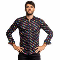 Eight X - Broadcast In Color Button Down Shirt