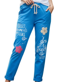 Oz - Embelished Flower Jogger