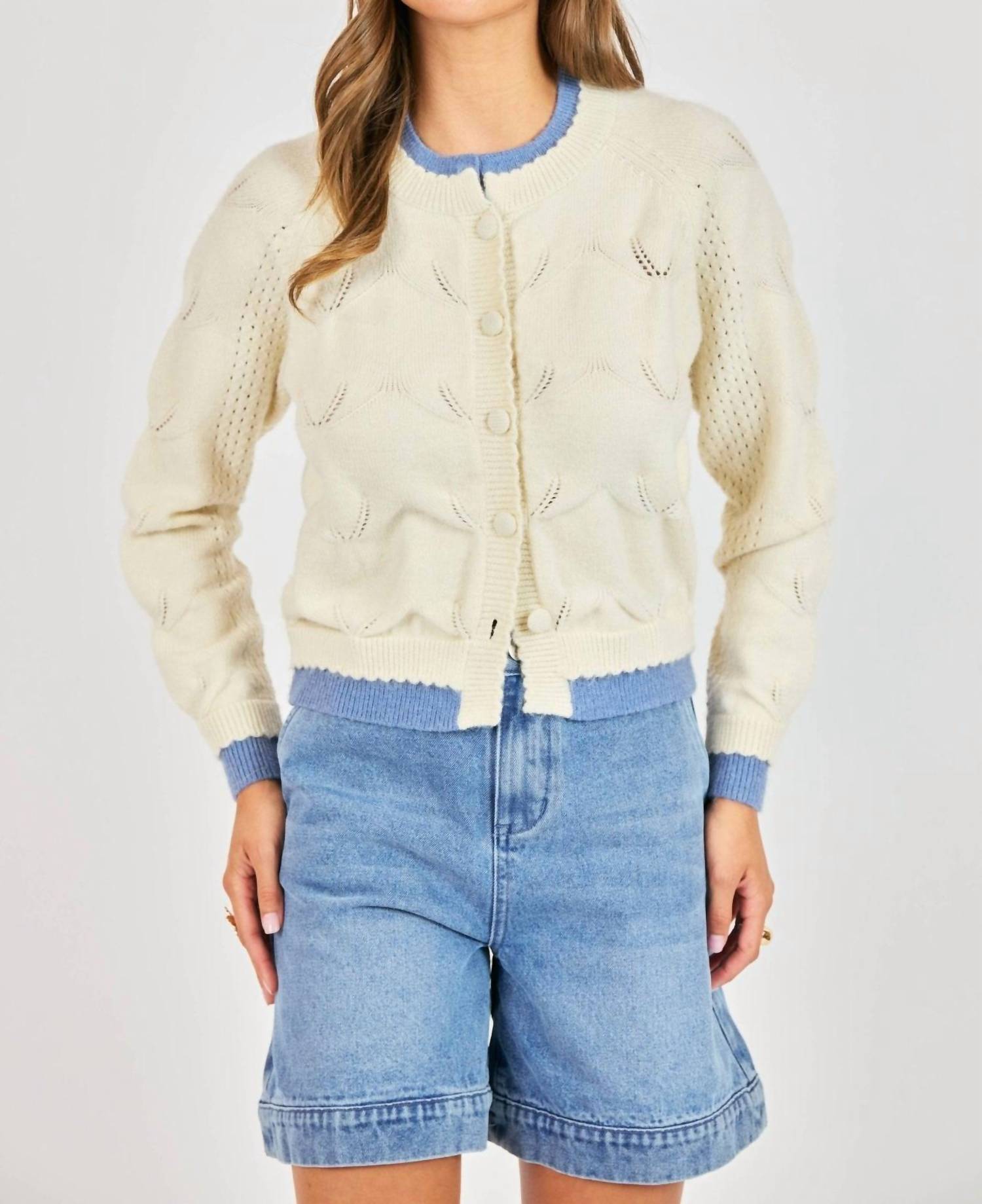 Sadie & Sage - Love Note Layered Cardigan