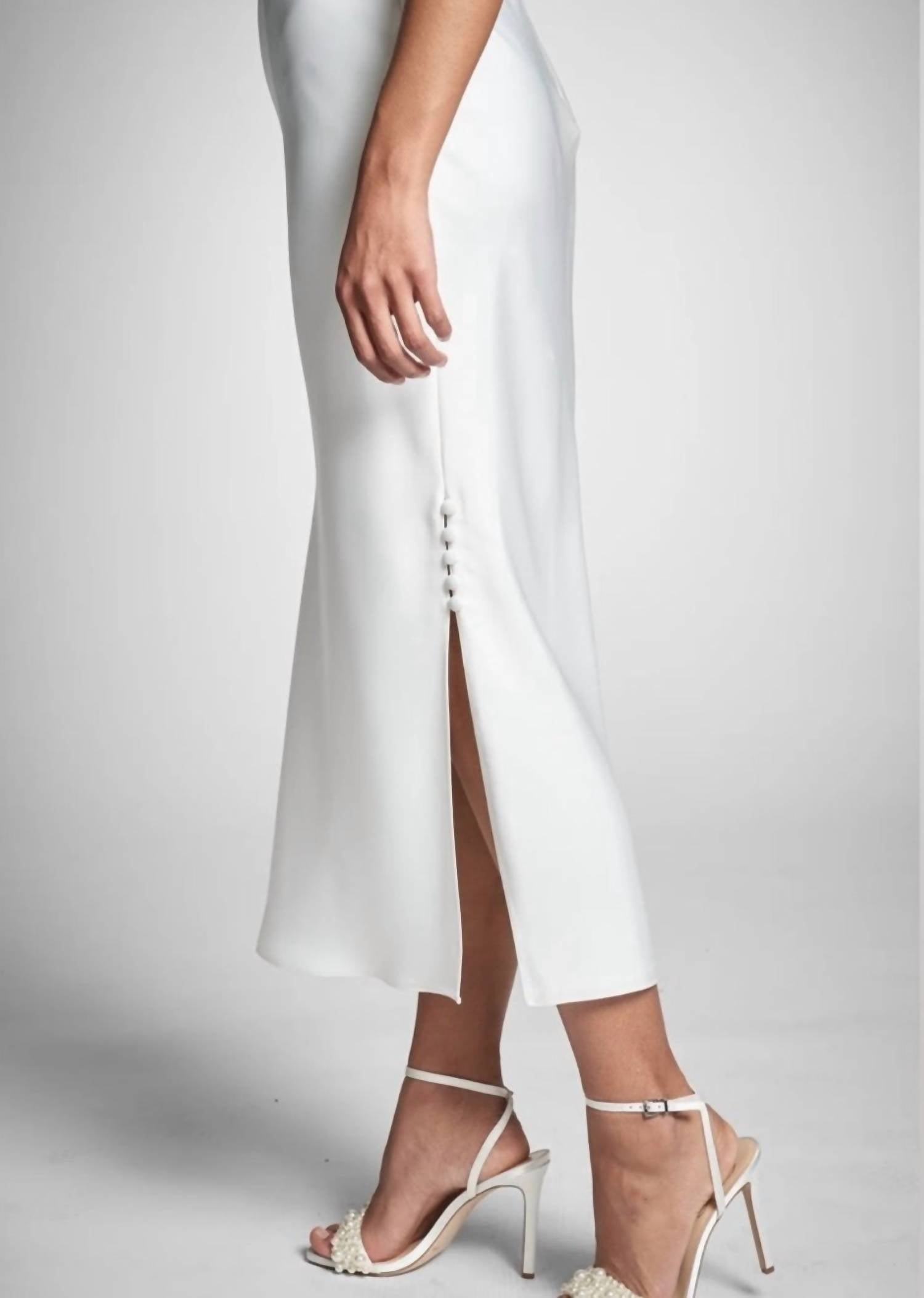 SACHIN & BABI Dylan Midi Dress in ivory - women's dress - view 4