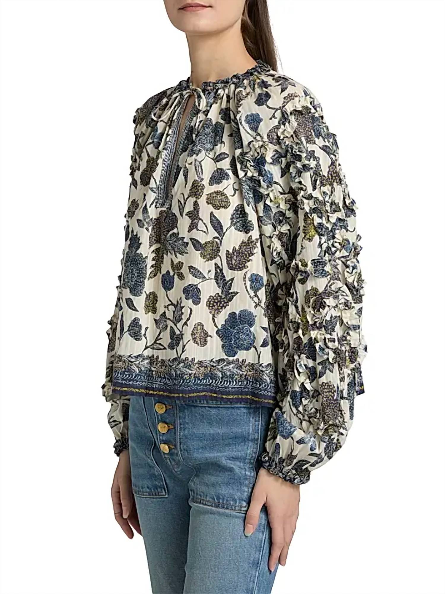 Ulla Johnson - Azrou Long Sleeve Blouse