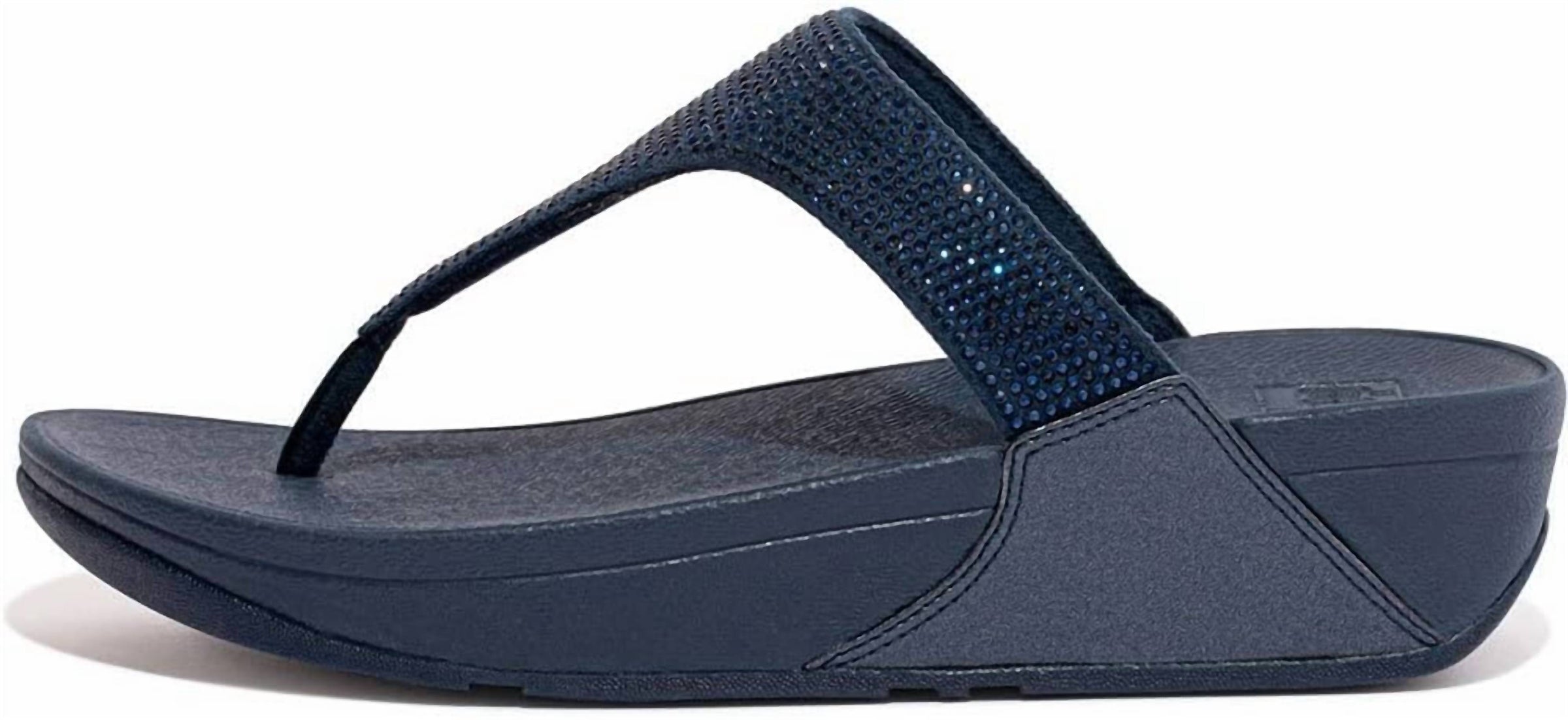Fitflop - Women's Lulu Crystal Embellished Toe-post Sandals