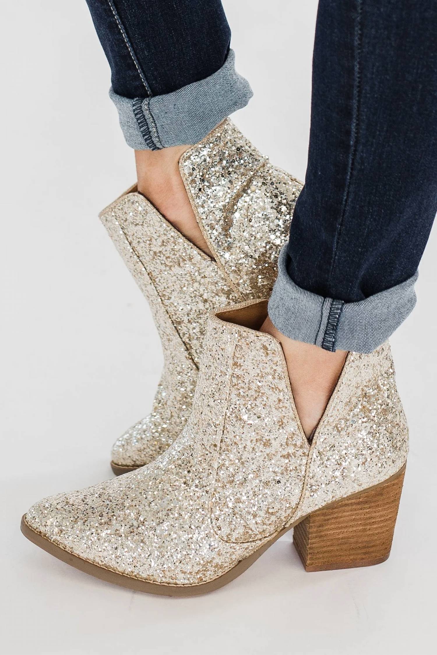 Not Rated - Women's Fiera Glitter Booties