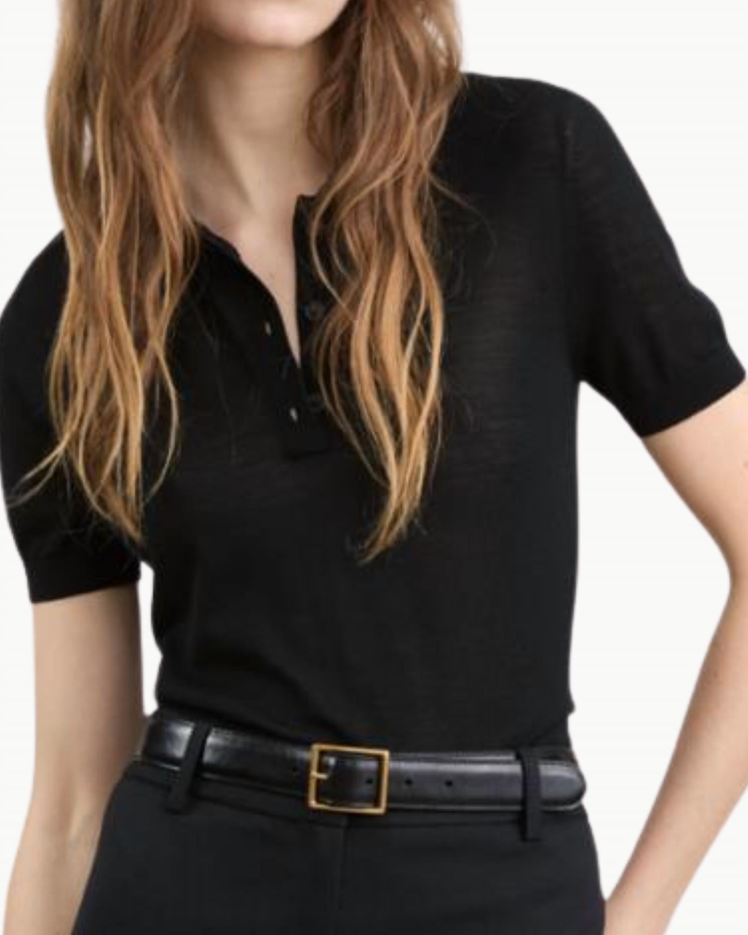 Nili Lotan - Jeannelle Short-sleeve Sweater
