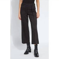 Lysse - Isabel Pinstripe Ponte Wide Leg Pants