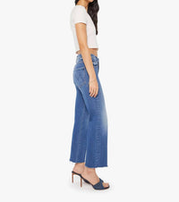 Mother - Mid Rise Rambler Zip Ankle Fray Jeans